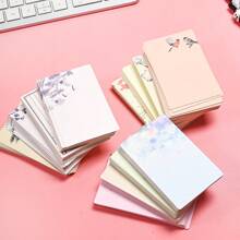 20-Pack Blank Cherry Blossom Cardstock For DIY Crafts, Graffiti, & Personalized Notecards - Thick Paper With Rounded Corners,Back To School,School Supplies