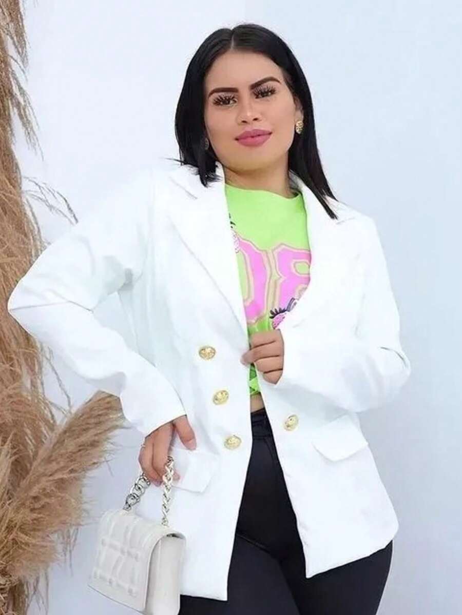 Women Blazers - trắng - Xem 1