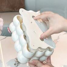 1PC New Luxury Highly Attractive Cotton Candy Tissue Box Home Living Room Paper Storage Box High-End Restaurant Tissue Box