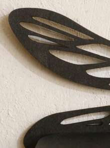 1Pc Bohemian Style Wooden Dragonfly Wall Frame-30CM/11.81IN Hanging Decorative Storage,Boho Farmhouse Wall Art,Vintage,Multi-Purpose Storage Rack,Easy To Install,Suitable For Home Decoration In All Seasons-Inspired Floating Shelf For Living Room,Bedroom, Hallway,Corridors,Daycare Centers,Kitchens,Offices,Farmhouses,Etc