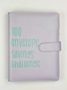 100 Envelope Savings Challenge Kit With A5 Budget Binder - Achieve $5,050 Goal Tracker For Cash Stuffing & Financial Planning | Family-Friendly Money Saving Book With Progress Chart,School Supplies,Back To School