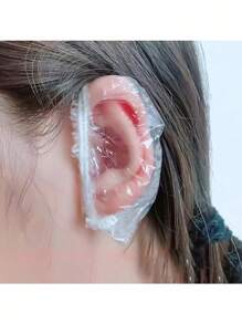 300 Disposable Ear Cups, Waterproof Ear Cups, For Dyeing, Showcasing, Bathing, Beauty Care And Hair Washing To Prevent Water From Entering The Ears.