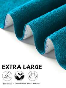 1pc Soft, Absorbent, Multi-Purpose, Quick-Dry Beach Towel With Rainbow Design, Suitable For Beach And Pool - Tropical Style, Machine Washable, Fade Resistant Bathroom Decor Summer - Multicolor - View 7