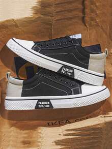 男士春夏户外帆布系带透气奢华平底厚底增高运动鞋，一键穿脱休闲鞋，新款透气帆布鞋，百搭复古风休闲鞋，防滑男士硫化鞋