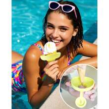 1 pieza Soporte de paleta de silicona antigoteo que se adapta a palitos estándar y anchos, soporte antigoteo para paletas de hielo y soporte para paletas de hielo y helados para días de verano y fiestas de cumpleaños de paletas de hielo