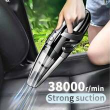 Vacuum Cleaner For Car Portable Vacuum Cleaner Wireless Handheld Vacuum Cleaner, Efficient Home And In Car Cleaning, Father's Day Gift Mother's Day Gift