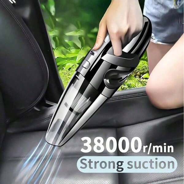 Vacuum Cleaner For Car Portable Vacuum Cleaner Wireless Handheld Vacuum Cleaner, Efficient Home And In Car Cleaning, Father's Day Gift Mother's Day Gift