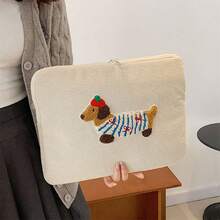 VALUEWIN Laptop Sleeve Bag 9.7-11 13-14 15-16 Inch Cute Dogs Dachshund Pet Protective Computer Cases Laptop Cover Briefcase Bag Tablet Travel Coverfor Back To School School Stuff Bag For School Work Laptop Bag For Women Mac Book Case