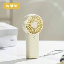 RAF 1pc Handheld Portable Fan Battery Powered Portable Fan Suitable For Office Dormitory Portable Fan Silent Portable Fan