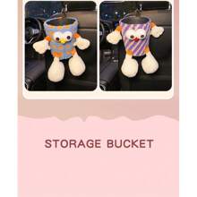 1 Stück - Reise Auto Taschentuchbox, kreativ, süßes kleines Monster Auto Hängetasche, Auto Taschentuch Tasche, Auto Hängetaschentuch Regal Aufbewahrungsbox, Auto Taschentuchbox Organizer, Aufbewahrung, Reise Sommer