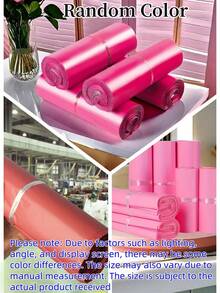 99 个/包粉色自粘聚乙烯邮袋，自封防水信封，用于运输、礼品和存储，有常规、加厚和超厚版本，适用于母亲节、伴娘礼物、毕业礼物、生日礼物、结婚礼物、生日、新娘、婚礼