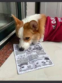 1pc Dog Sound Chew Toy That Makes Noise Like Crunching Newspaper, Durable & Interactive Toy For Dog Entertainment