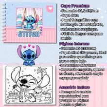 Kit 80 Canetas Ponta Dupla + Livro Bobbi e Goods Ou Stitch - B-azul - Visão 6