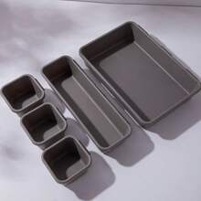 Set organizer per cassetti da 8 pezzi, sistema di organizzazione dei cassetti in plastica, organizer per cassetti per calze, biancheria intima, vestiti, pettini, ufficio e elettrodomestici da cucina, tornando a scuola