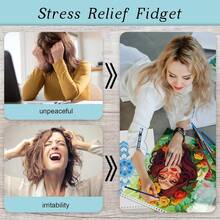 24-Page Coloring Book For Adult Women, Spiral Bound, Single-Sided Printing, Stress Relief Art And Crafts, Sugar Skull Design, Thick A4 Paper, Single-Side Design For Convenient Use, Ideal For Relaxation And Emotional Expression,Back To School,School Supplies - 24 Pages A4 Coloring Book - View 6