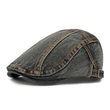 Men Women Newsboy Hats Flat Ivy Gatsby Cabbie Driving Golf Casual Vintage Berets Hat Adjustable Dad Cap All Season - one-size - View 12
