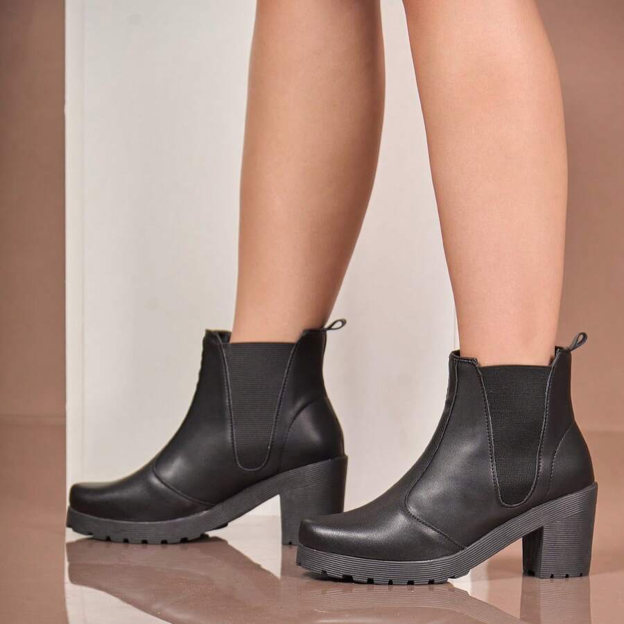 Women Ankle Boots & Booties - Black - View 1