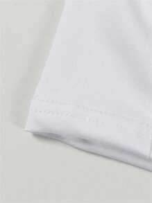 Summer Birthday Dinner Low Rise Prom Dresses Set Two Pieces Blue Sexy Mini Wrap Skirt Stretchy Rave Going Out Sets Outfit - White - View 6