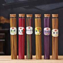 40pcs/Tube Natural Floral Fragrance Incense Sticks, Luxury Tea Art Zen Style, Long Lasting Indoor Fresh Air, Deodorizing For Bathroom, Home & Office