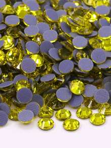 SS6 2mm Multi Color Glass Hotfix Rhinestones 1440pcs Round Shape Crystal Strass Flat Back Hotfix Rhinestone For Clothes Garment Decoration
