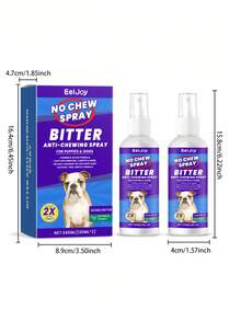 1pc 240ml Pet Anti-Bite Chew Deterrent Spray, Dog Behavior Training Repellent Spray Against Unwanted Chewing, Safe Formula Friendly To Pets, Suitable For Indoor & Outdoor Use - Multicolor - View 4