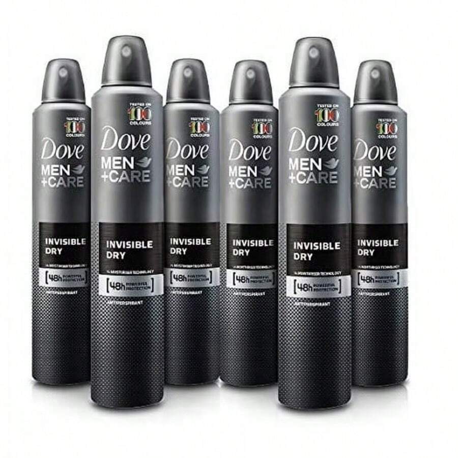 6 Pack Dove Men Deodorant Spray Anti-Perspirant 150 Ml 5 Fl Oz Men Invicible - 男人無敵 - 查看 1