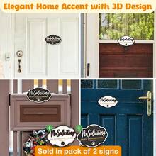 1 件禁止推销标志，前门趣味门牌 - 禁止推销，禁止销售人员或推销员，请勿敲门或按门铃 - 彩色 - 查看 6