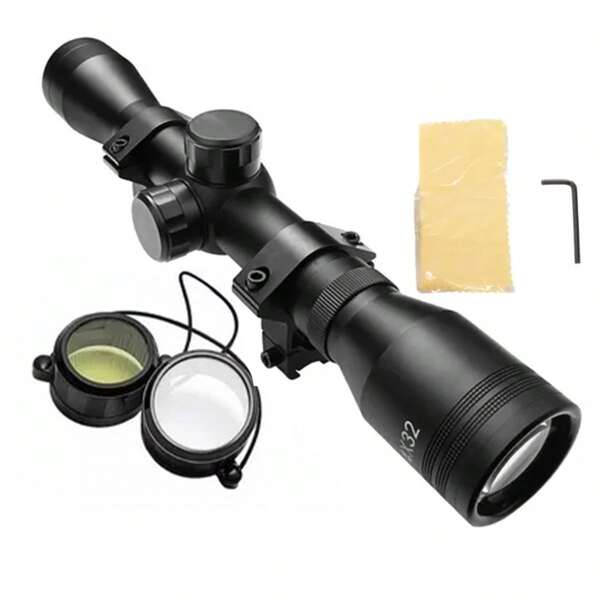 Luneta Riflescope Mira Zoom Caça Visao Longo Alcance Profissional Esporte Mira Airsoft Paintball Maxima Precisao Resistente