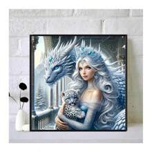 قطعة واحدة مجموعة دمج الألماس 5D DIY تتضمن ألماس جميل ومجموعة أدوات، بدون إطار، متعددة الأحجام متوفرة - مناسبة لديكور حائط المنزل، هدية عطلة مثالية