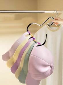 10pcs/6pcs/3pcs/1pc Multifunctional Hat Holder Rack, Storage Hooks For Dorm Wardrobe, Caps, Ties, Belts, Scarves, Portable Travel Hanger For Home, Campus, Hotel