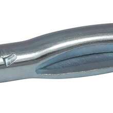 CONFAST 1/4" X 2" Clavija plana dividida enchapada en zinc (100 por caja) - 1 - Ver 1