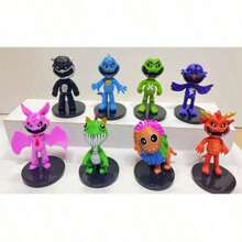 1/2 piezas Figuras de juego de Criaturas de Pesadilla Yarnaby calientes de 7 cm, figuras de acción Pianosaurus sonrientes, modelo de criaturas kawaii, juego de figuras de acción y juguetes, juego de pesadilla, regalos de cumpleaños de dibujos animados, regalos del Día de San Valentín