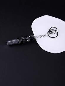 1pc Rhinestone Keychain With 5ml Perfume Bottle Decor, Liquid Dispenser, Bag/Car Accessories - Multicolor - View 13