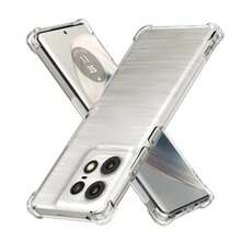 FUNDA ACRIGEL TRANSPARENTE PARA CELULAR MOTO DE NOVEDAD LIGERA DELGADA DISEñO DELGADO FLEXIBLE Y LIGERO - transparente - Ver 1