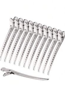 12 buc/pachet cleme de păr din aliaj de aluminiu, cleme de păr ondulate din aligator pentru secționarea și coafarea părului, accesorii profesionale de coafură, înapoi la școală, articole esențiale pentru călătorii și vacanțe, accesorii de păr pentru femei, perie cu spate neted, accesorii de frizerie, uscător de păr, păr, frizerie, instrumente de păr, produse pentru păr, accesorii de păr, perie pentru margine, accesorii de frizerie, călătorie, uscător de păr, articole de păr, fixativ de păr, accesorii de păr, produse pentru păr creț, echipamente de coafură, accesorii, foarfece de tuns, Crăciun, frizerie, accesorii de frizerie, accesorii de păr, coafură, uscător de păr, păr, accesorii, produse pentru păr, instrumente de păr, articole pentru păr, îngrijirea părului, perie pentru păr creț, frizerie, accesorii de frizerie, echipamente de coafură, articole esențiale de călătorie, articole esențiale de călătorie, coafură, coafură, păr, călătorie, produse pentru păr, instrumente de păr, artico - Multicolor - Vizualizare 2