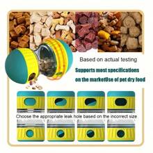 MeoZynxadril Juguete interactivo para perros, dispensador de golosinas, juegos de inteligencia para perros, dispensador de comida para perros, juguete de ocupación para perros, pelota de comida para perros, para todo tipo de perros