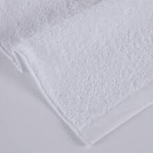 Diezx10 10xDIEZ Toalla algodón 550 gr/m2 nieve - Toallas de baño suaves de alta absorción y secado rápido Blanco - Sábana 100x160cm