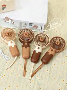 Customized Minimalist Hidden Stand Desktop Portable Small Fan With Three Levels Of High Wind Power, Student Summer Travel Portable Fan Back To School