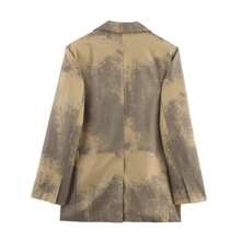 ZA Women's ZW Series Minimalist Print Blazer