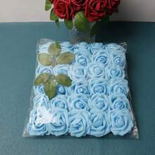 30 Stücke/Pack bunte Rosen aus PE, Heim-/Hochzeitsdekoration, künstliche Rosen für Hochzeitsdekoration