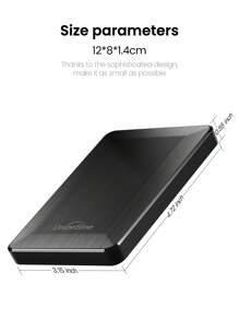 UnionSine Disque dur externe portable 2,5" 250 Go/320 Go/500 Go/1 To, stockage professionnel USB 3.0 compatible avec PC, , bureau