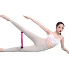 1 pièce Cercle de fitness léger pour le yoga, le Pilates et l'étirement, pour le renforcement musculaire et la relaxation des muscles, facile à assembler, accessoire de fitness multifonction pour le yoga, le Pilates et l'entraînement à domicile, avec design antidérapant