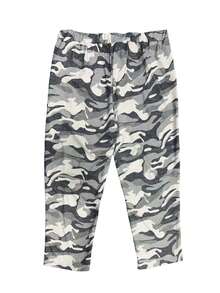 大码女式印花抽绳哈伦裤