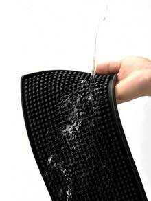 PVC 吧台垫 桌垫 过滤垫 吧台沥水垫 封切橡胶垫 矩形茶几沥水垫 厨房水槽沥水垫，水槽边防滑厨房垫，天然卫生的厨房必备品，适合家庭和厨房装饰，是您舒适的秋冬风格和圣诞装饰的一部分 - 彩色 - 查看 6