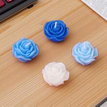 4pcs/9pcs Creative Rose Aromatherapy Candle Set Gift Box, Suitable For Wedding Venues, Restaurants, Living Rooms, Yoga Studios, Meditation, Birthday Candles, Mother's Day Gifts, Valentine's Day Gifts, Birthday Gifts, Adult Gifts, Easter, Home Decoration, Room Decoration, Fragrance Enhancement And Odor Removal.