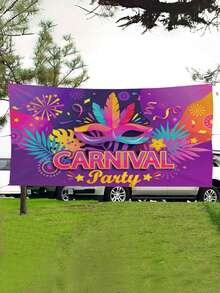 1Pc Customizable Vinyl Banner - Personalize With Your Design, Indoor/Outdoor Use, Weatherproof, With Grommets, Multi-Functional, Ornamental, Exquisite, Stylish, Adorable, Modern, Colorful, Unique, Perfect For Business Advertising, Events, Birthdays, Halloween, Christmas, Thanksgiving, Party Display, DIY Banner Signs, Gifts For Him/Her, Family, Friends, Anniversaries, Housewarming, Bedroom/Living Room,Stylish,Fashion,Hipster,Casual,Minimal Chic,Personalized,Customized,Custom,Unique,Guy Costumes,Capsule Wardrobe,Men Basic/Street Style,Ideal Gifts For Him,Boyfriend,Family,Friends,For Birthdays,For Vacation/Holiday,For School/Competition,For Sports/Climbing,Stylish,Fashion,Hipster,Casual,Minimal Chic,Personalized,Customized,Custom,Unique,Guy Costumes,Capsule Wardrobe,Men Basic/Street Style,Ideal Gifts For Him,Boyfriend,Family,Friends,For Birthdays,For Vacation/Holiday,For School/Competition,For Sports/Climbing,Outdoor Decor - Multicolor - View 2