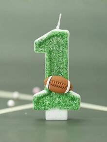 1件足球装饰0-9蛋糕蜡烛生日蜡烛闪光系列生日蛋糕蜡烛烘焙蜡烛氛围装饰适用于生日派对迎宾派对单身派对毕业典礼周年纪念日母亲节父亲节复活节婚礼派对足球派对等现场蛋糕装饰 - 彩色 - 查看 19