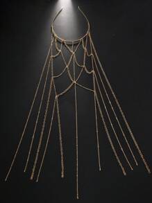 Beliebter Stirnreif mit Quaste, hochwertige Strass-Kette, Bühnenzubehör für Bankette, Haaraccessoire und Schmuckzubehör für Damen, Neuheit für den Sommer
