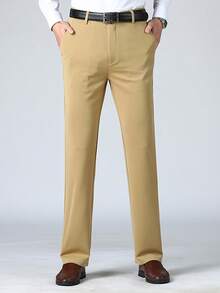 Men Pants - Khaki - View 4