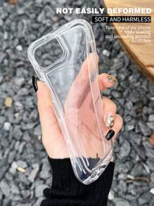 1 pieza Funda personalizada para teléfono móvil con diseño de lazo y firma, carcasa transparente suave y resistente a caídas, texto personalizado para A23/A14/S23 24Ultra/ 11 13 15 16 Pro Max, inicial personalizada, elegante, colorida, vintage, linda, sencilla, divertida, personalizada, regalo ideal para él, regalo ideal para ella, novio, novia, familia, amigos, abuelos, pareja, para aniversarios, para cumpleaños, fundas de teléfono personalizadas, cómoda y fácil de usar, teléfonos celulares y accesorios, elegante otoño